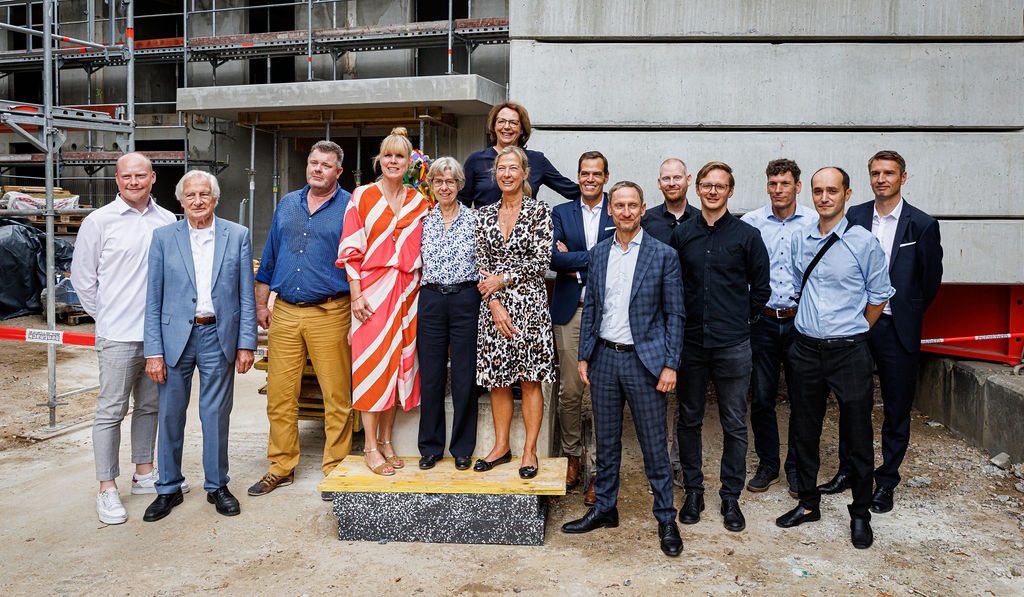 Richtfest Helenen-Quartier Bebelallee 28