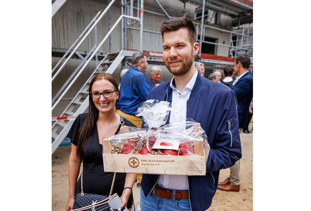 Richtfest Helenen-Quartier Bebelallee 28