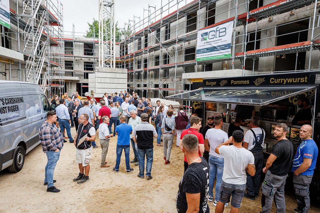 Richtfest Helenen-Quartier Bebelallee 28